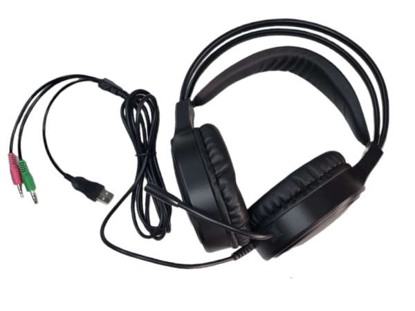 Aerbes AB-D447 Cuffie Gaming RGB Headsets Back-light With 3.5mm Stereo Connector