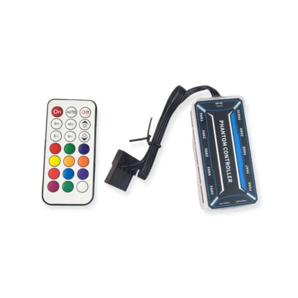 525 RGB Computer Fan Controller With Remote Control