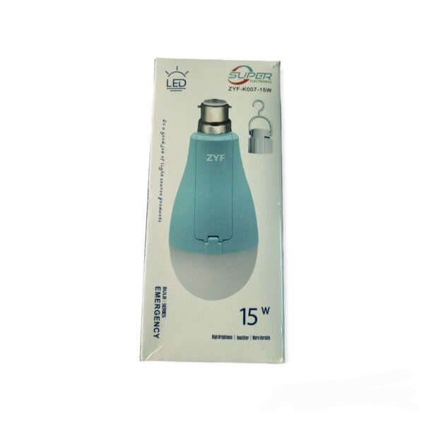 ZYF-K007-15W LED Rechargeable Intelligent Bulb B22