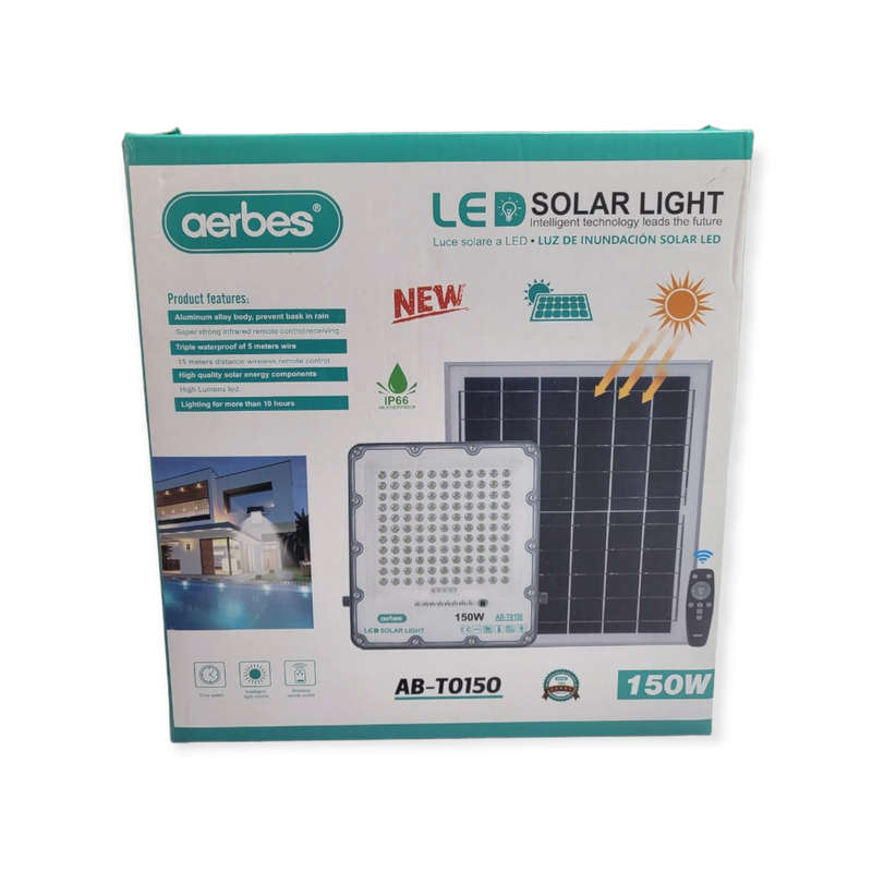 Aerbes AB-T0150  Solar Powered LED Floodlight 150W