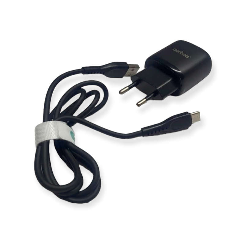 Aerbes AB-S814T USB 3.0+PD 20W Charger With Type C Cable