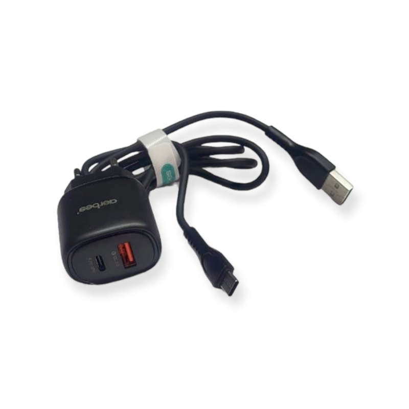 Aerbes AB-S814T USB 3.0+PD 20W Charger With Type C Cable