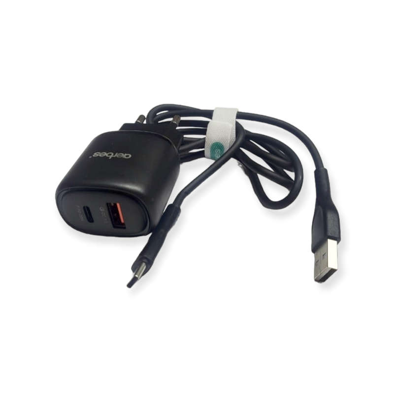Aerbes AB-S814T USB 3.0+PD 20W Charger With Type C Cable