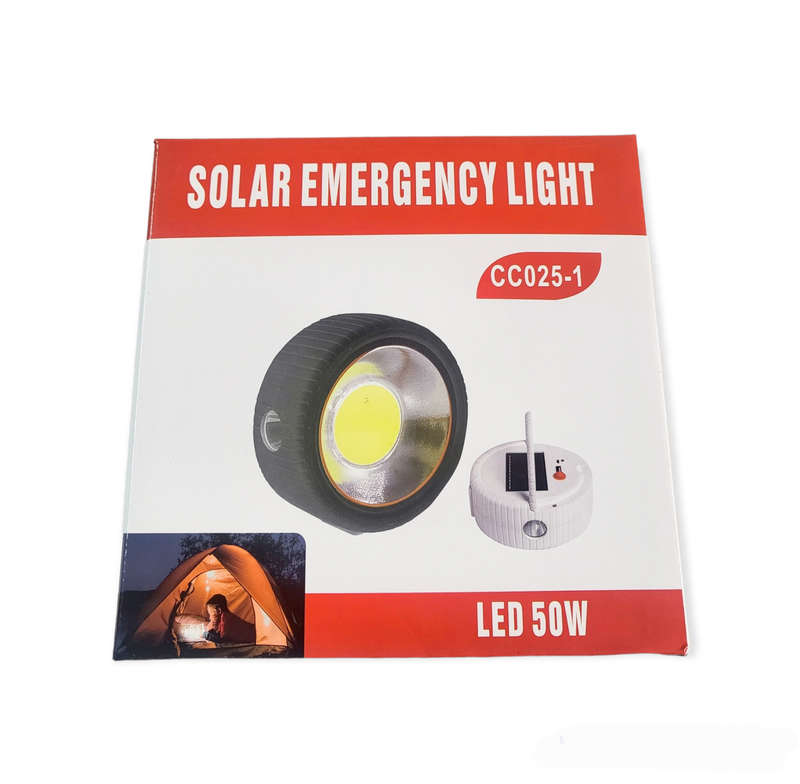 FA-CC025-1 LED Solar Powered Tent Camping Light  50W