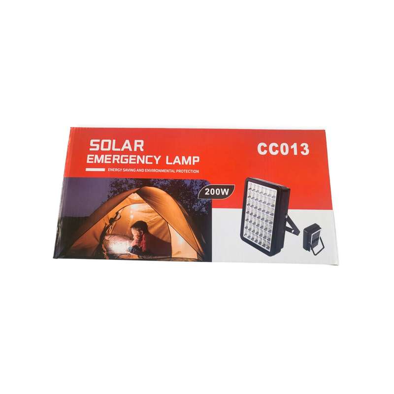 CC-013 Solar Powered Emergency Lamp LED 200W