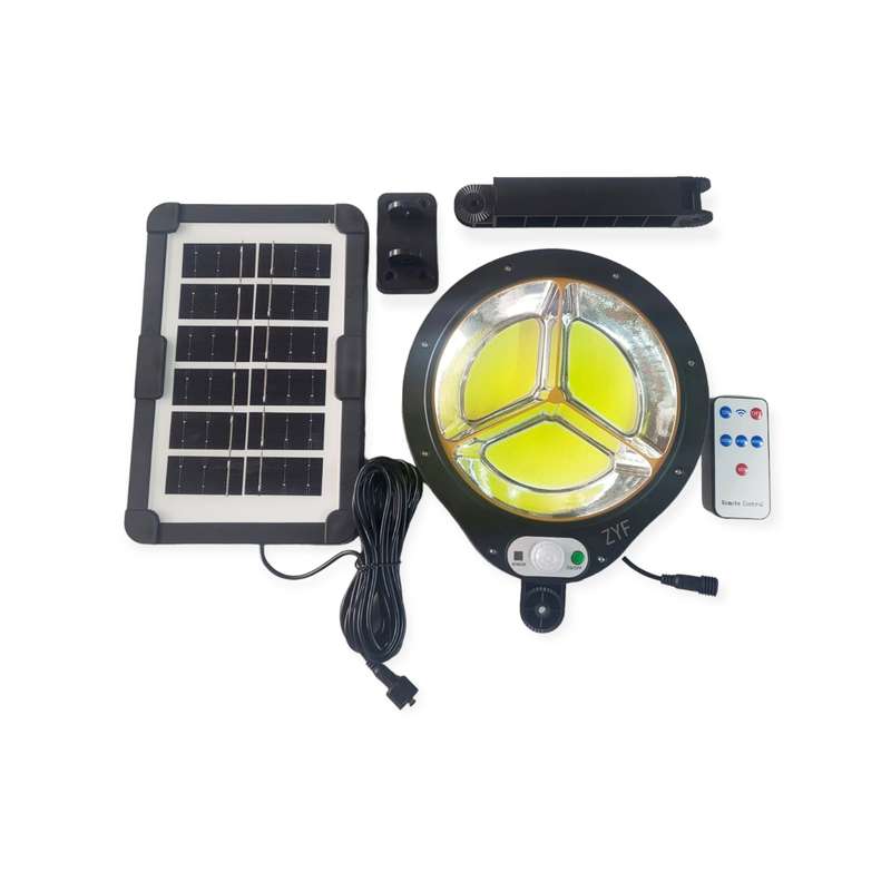 CC7702-3 Solar Powered Induction Street COB Light  100W