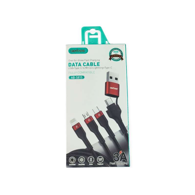 Aerbes AB-S815 Cable Creation 5 In 1 Charging Data Cable