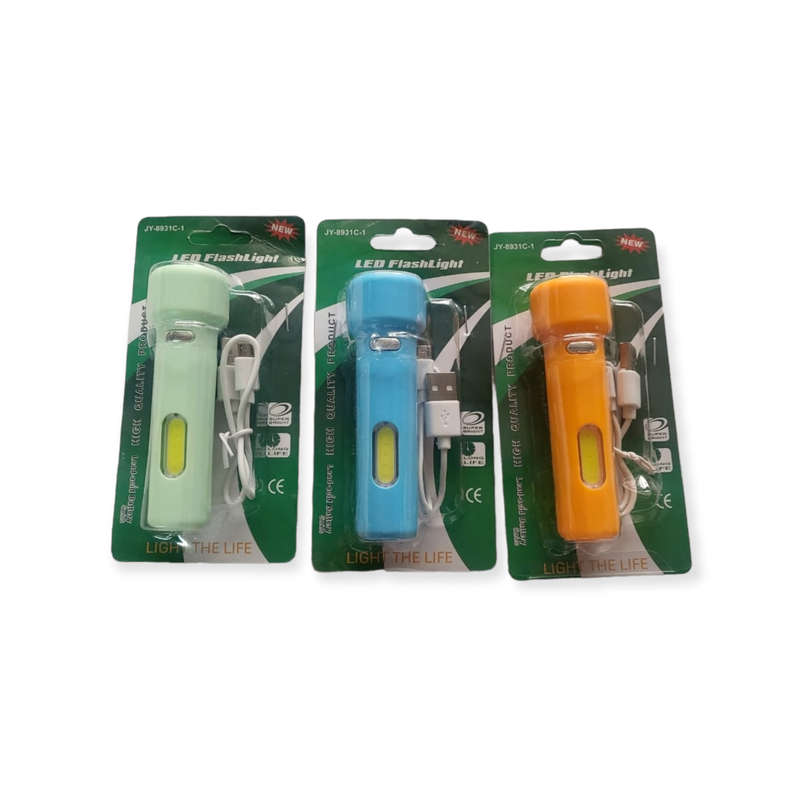 FA-8931C-1 Lithium Battery Flashlight With COB Lamp
