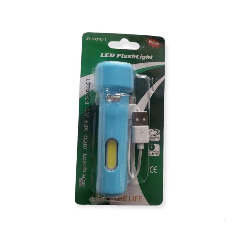 FA-8931C-1 Lithium Battery Flashlight With COB Lamp