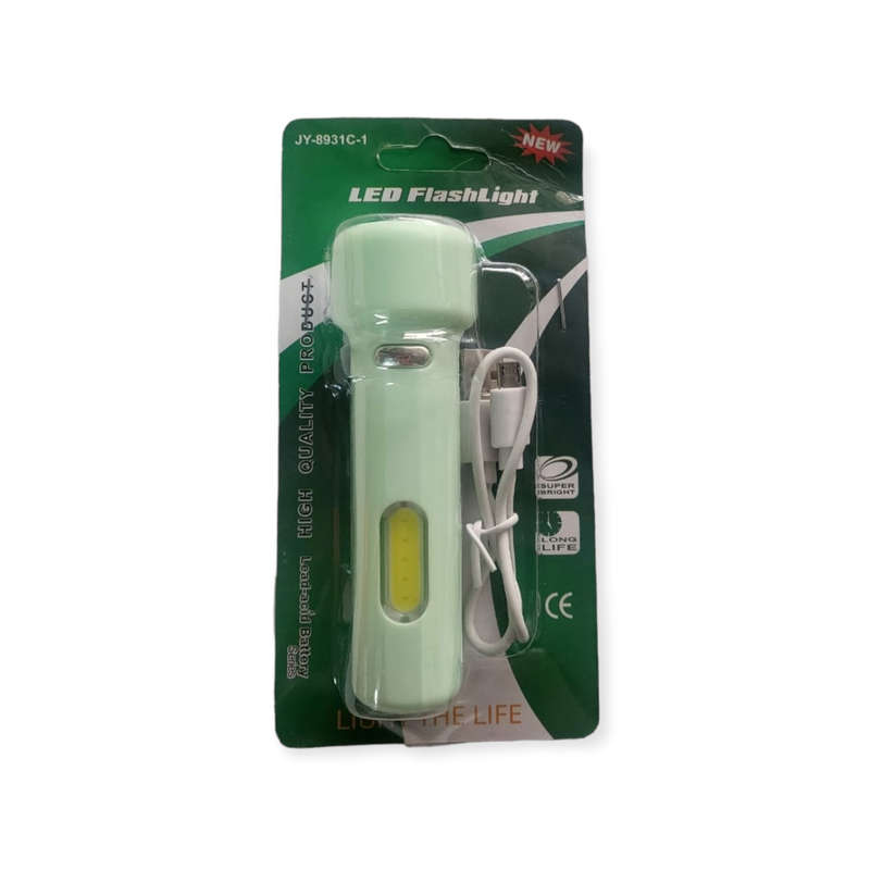 FA-8931C-1 Lithium Battery Flashlight With COB Lamp