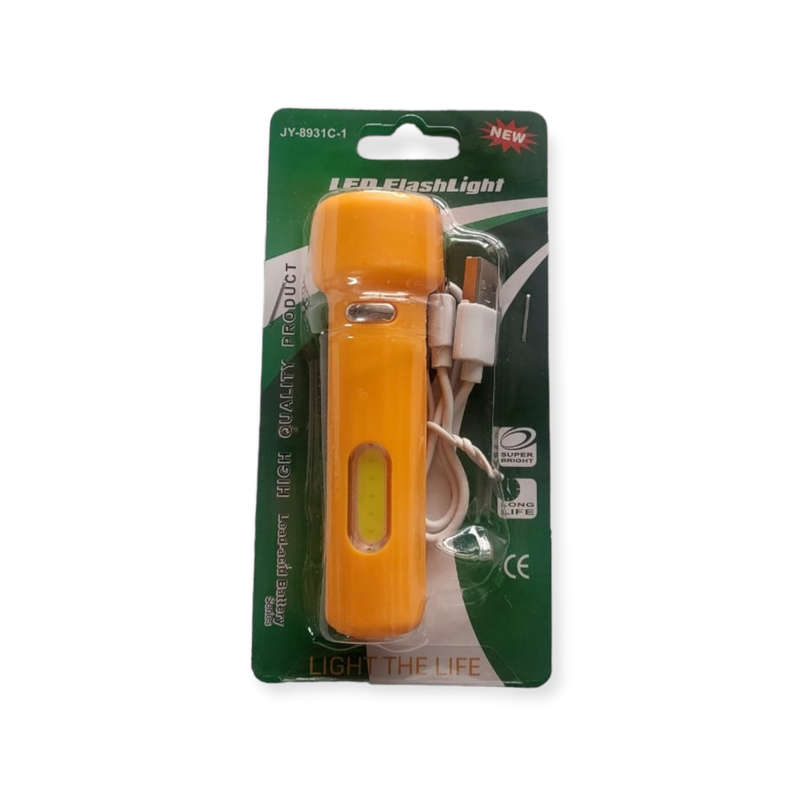 FA-8931C-1 Lithium Battery Flashlight With COB Lamp