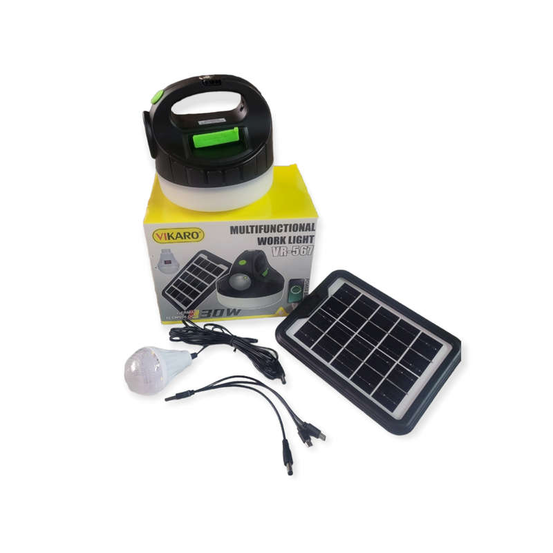 FA-VR-567 Solar Powered Multifunctional Emergency Light