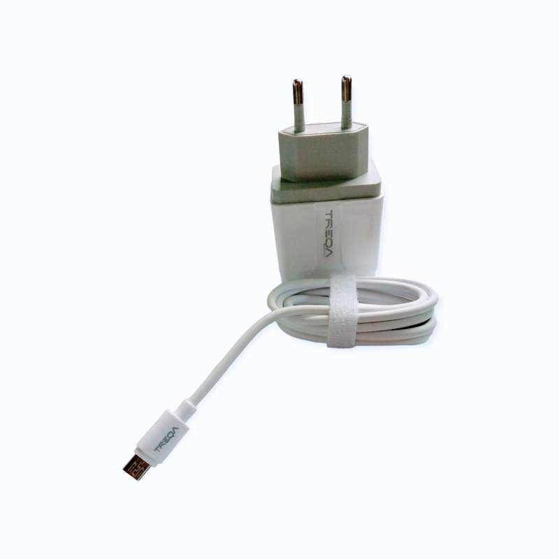 Treqa-CS-203 Smart Charger Kit With With USB To Type C USB Charger 2.4A Output