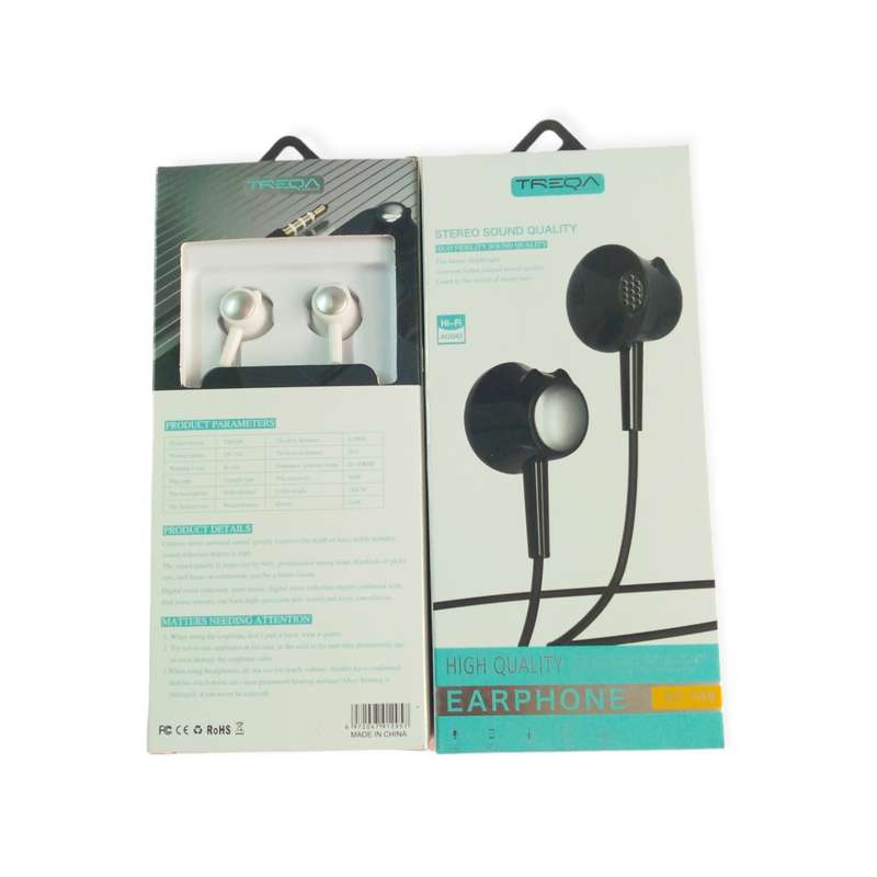Treqa EP-745 Stereo Sound Quality Earphones