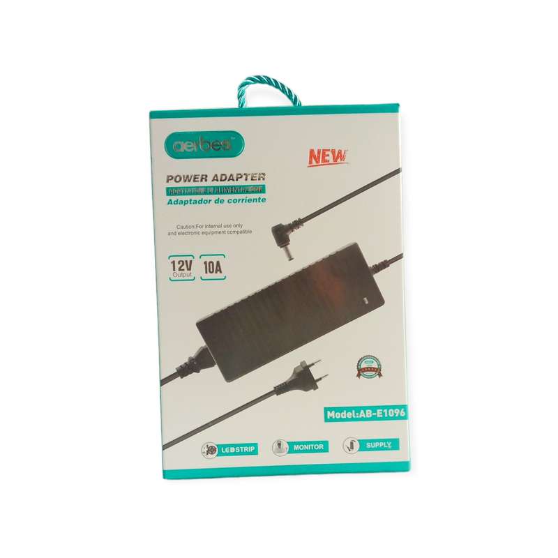 Aerbes AB-E1096 12V/10.A Power Adapter AC240V Input