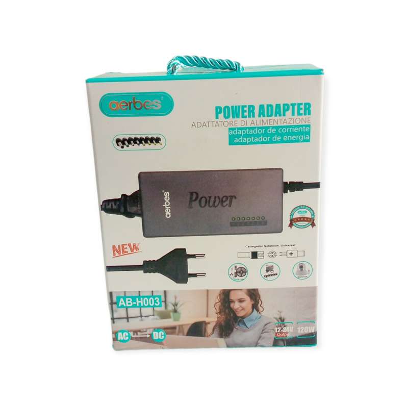 Aerbes AB-H003 Universal Power Adapter For Laptop Charger 120W