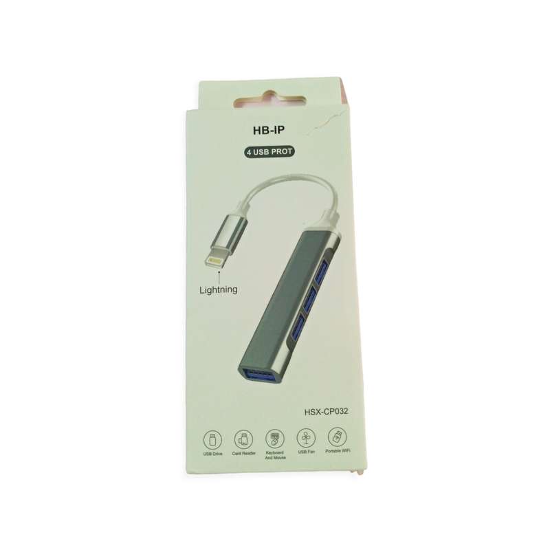 HSX-CP032 Lightning 4 Port USB HUB