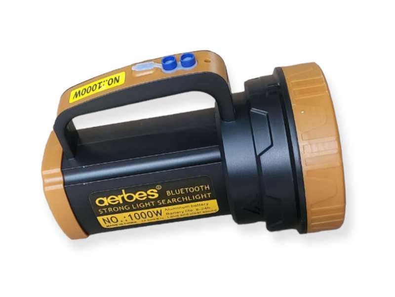 Aerbes AB-Z1155 1000W Searchlight 4500Mah Battery With Bluetooth Speaker