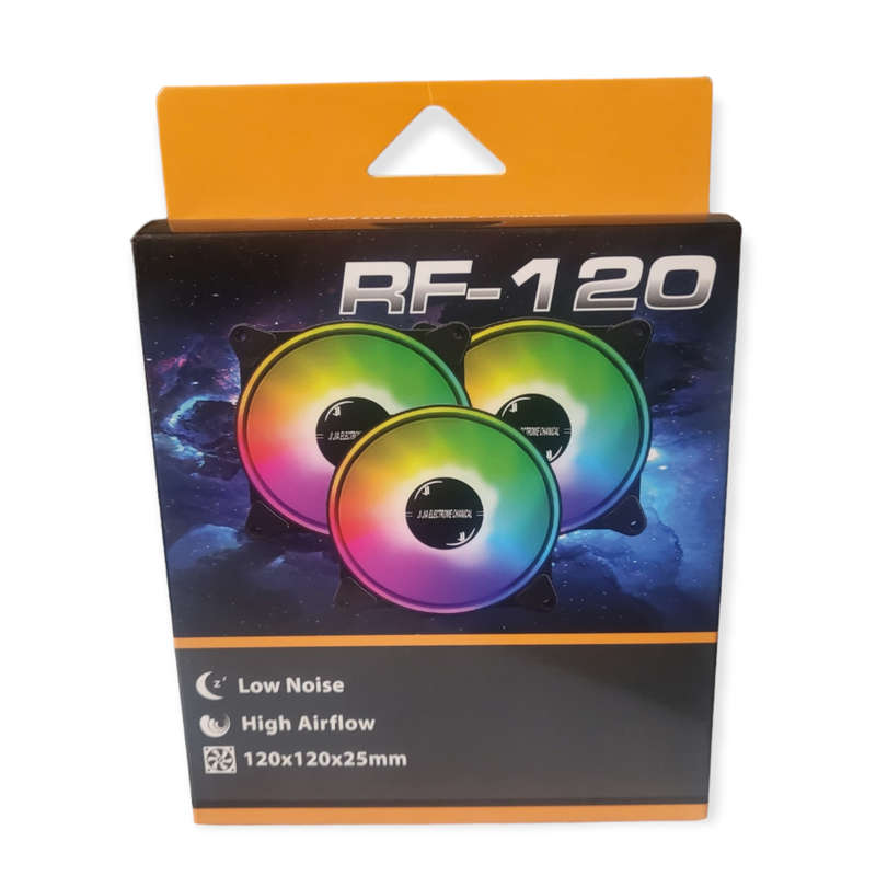 XF0241 Computer Host LED Fan Dual Aperture