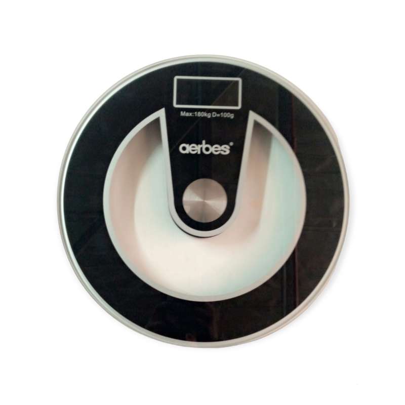 Aerbes AB-J399  LCD Smart Weight Scale With Temperature And Battery Display + Weight Memory 32