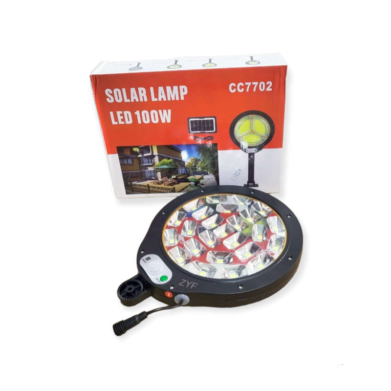 CC7702-25 LED Solar Powered Induction Street Light 100W