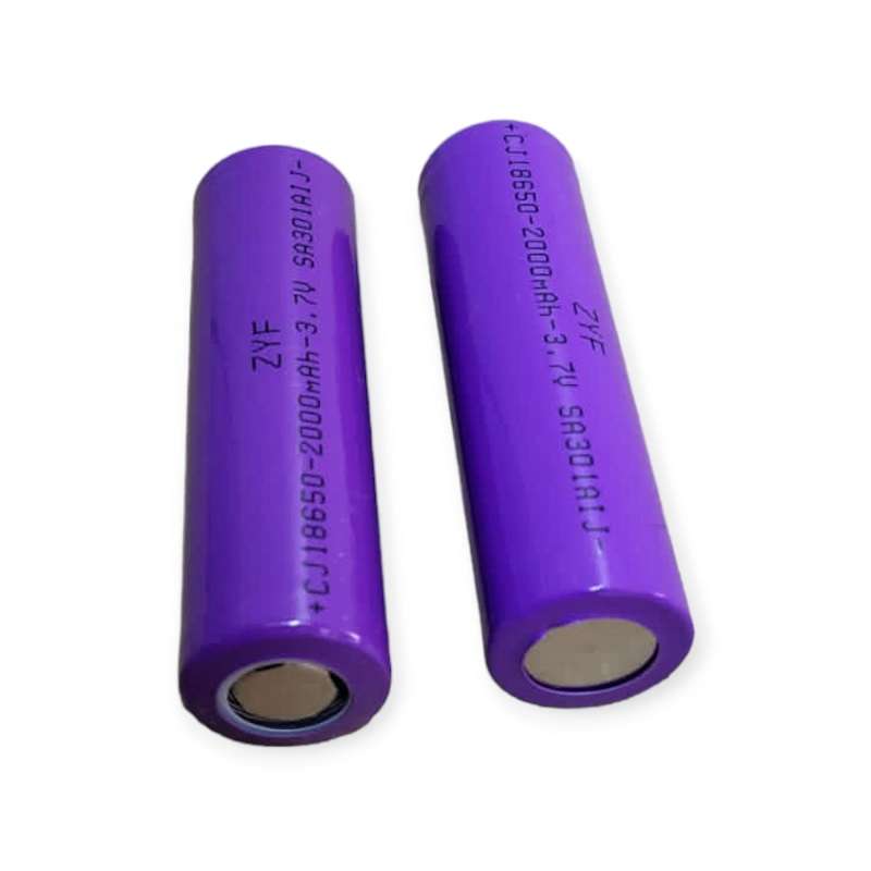 FA-5290-2000A Rechargeable 18650 Batteries 2Pieces 2000Mah