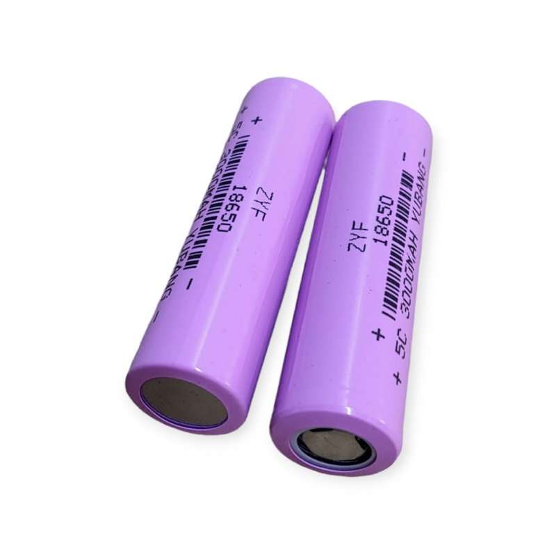 FA-5289-3000A Rechargeable 18650 Batteries 2Pieces 3000mah