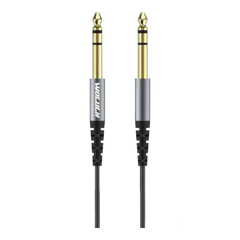 Wolulu AS-51181 Male 6.35 To Male 6.35 Cable 1.5m
