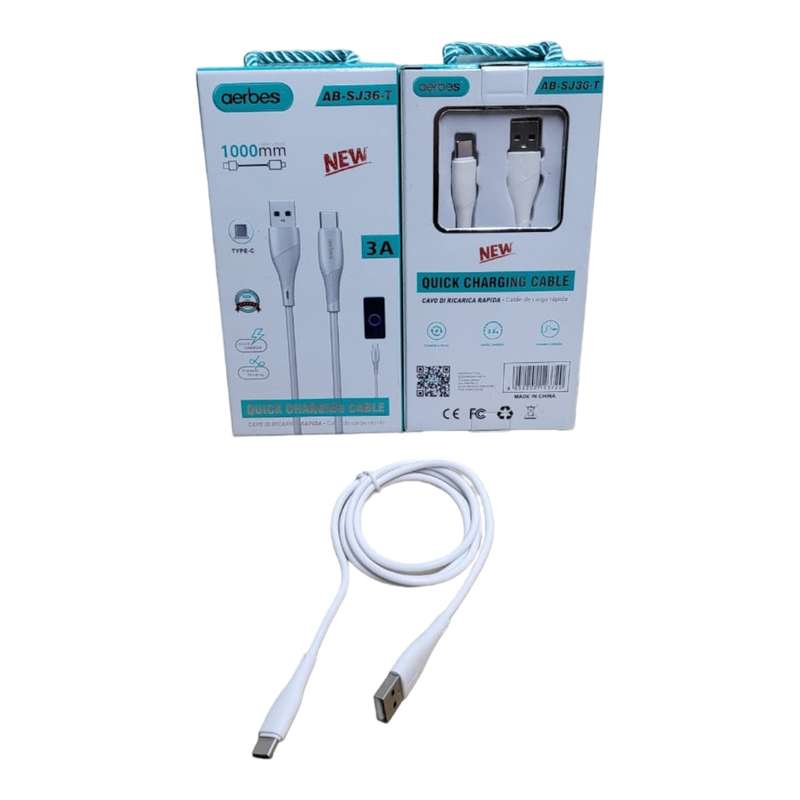 Aerbes AB-SJ36-T Type C USB Cable 1M