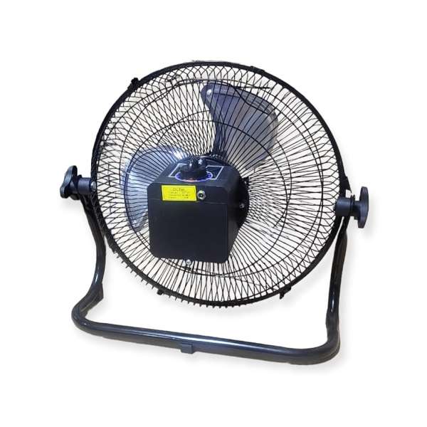 Jiageng JG20375108 Rechargeable Solar Fan 12Inch 10W With 3 Speed Oscillating