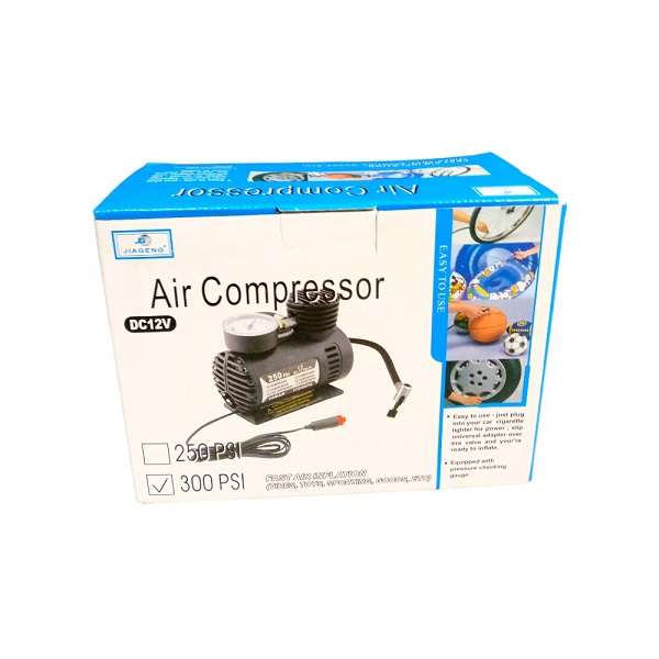 XF0426 12V Car Electric Mini Air Compressor 300PSI JG000317