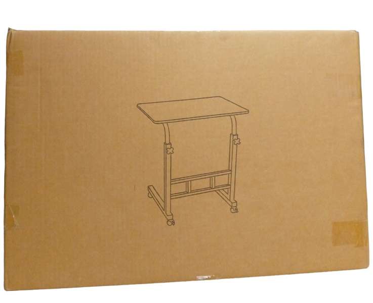WS6040 Adjustable Height Trolley Bedside Laptop Table