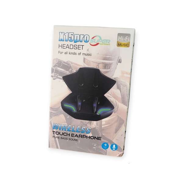 X15 Pro Illuminated Bluetooth Earphones
