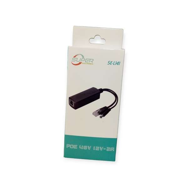 SE-L141 POE Splitter 48V 12V-2A