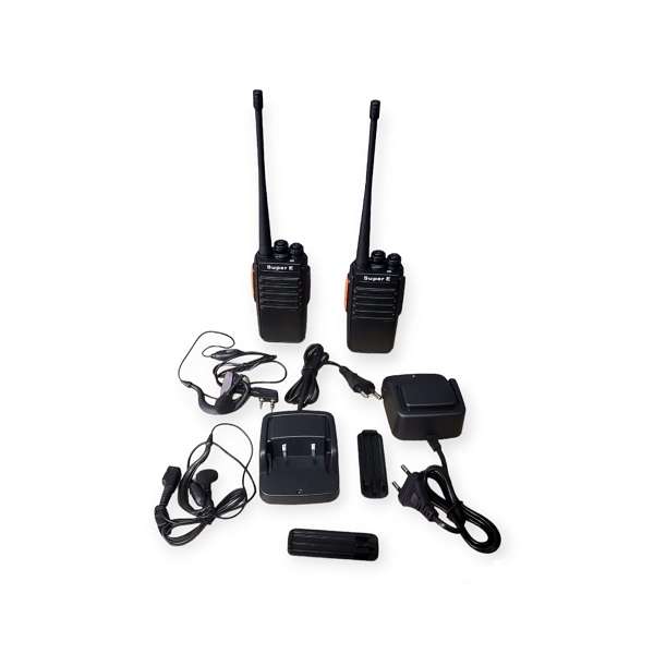 Super E-T8  Dual Walkie Talkie 8W 4.2V 1500Mah Battery