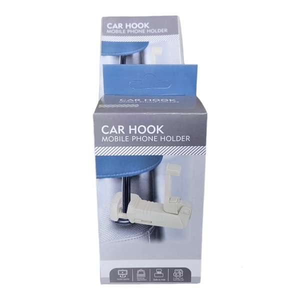 2 In 1 Headrest Hook &, Phone Holder