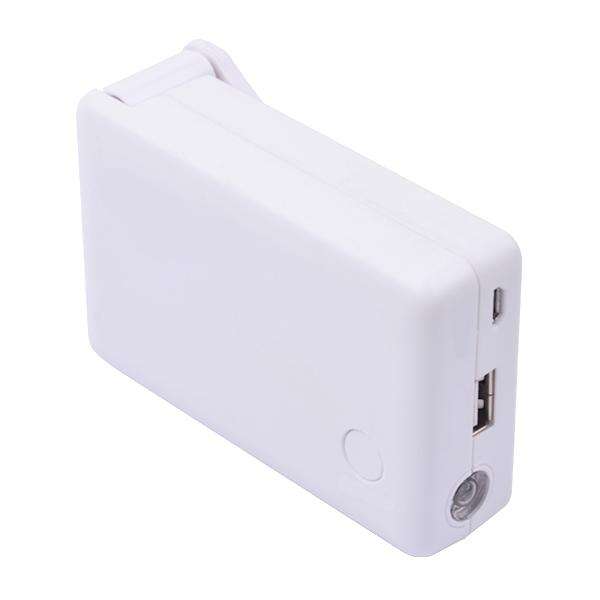 2500mah Hand Crank Power Bank with Torch