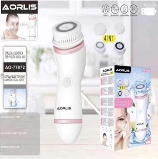 Aorlis AO-77872 Electric Facial Cleanser 4 in 1
