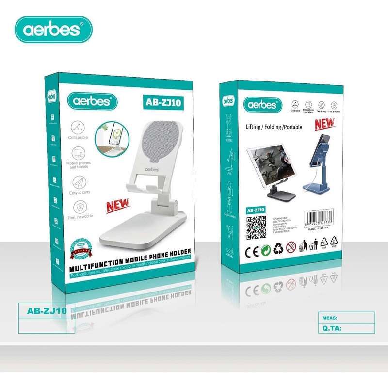 Aerbes AB-ZJ10   Desktop Foldable Cell Phone Holder