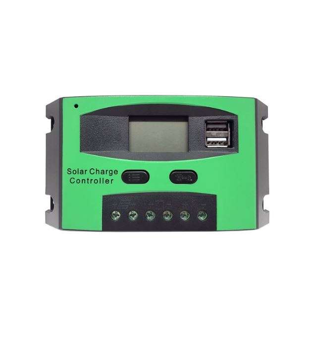 XF0843 PWM Solar Charge Controller Dual USB Output With LCD Display 50A 50V