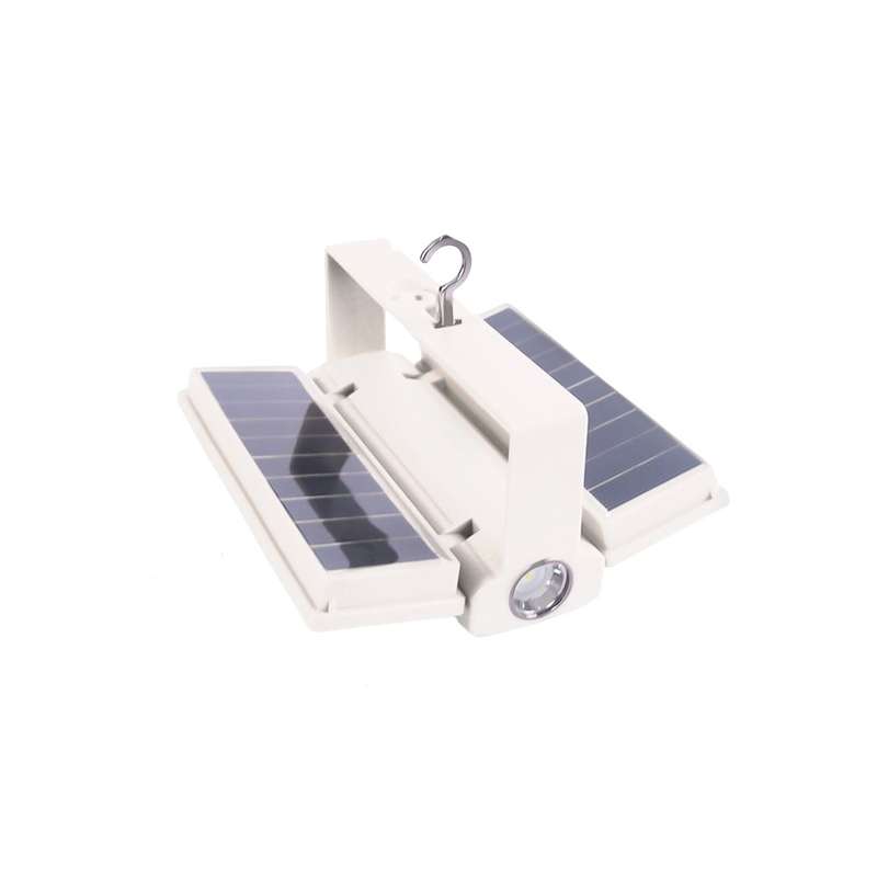FA-6609 Rechargeable Solar Powered Foldable Camping Light With Hook 32LED 5W