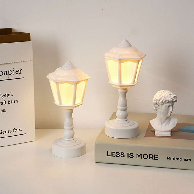 Nordic Vintage Flameless Battery Operated Candle Room Décor Light Pack Of 12