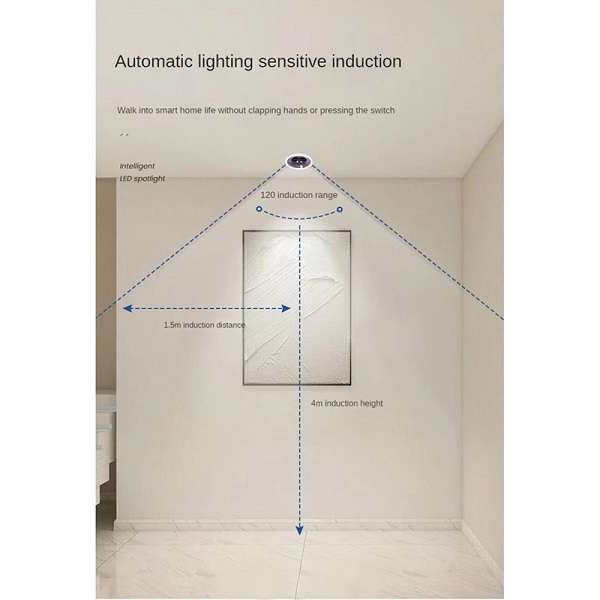 Aerbes AB-XD16 12W LED Recessed Downlight With Motion Sensor