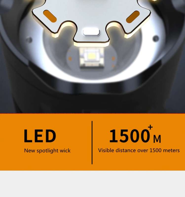 FA-S18-P99 High Power Rechargeable  LED Flashlight