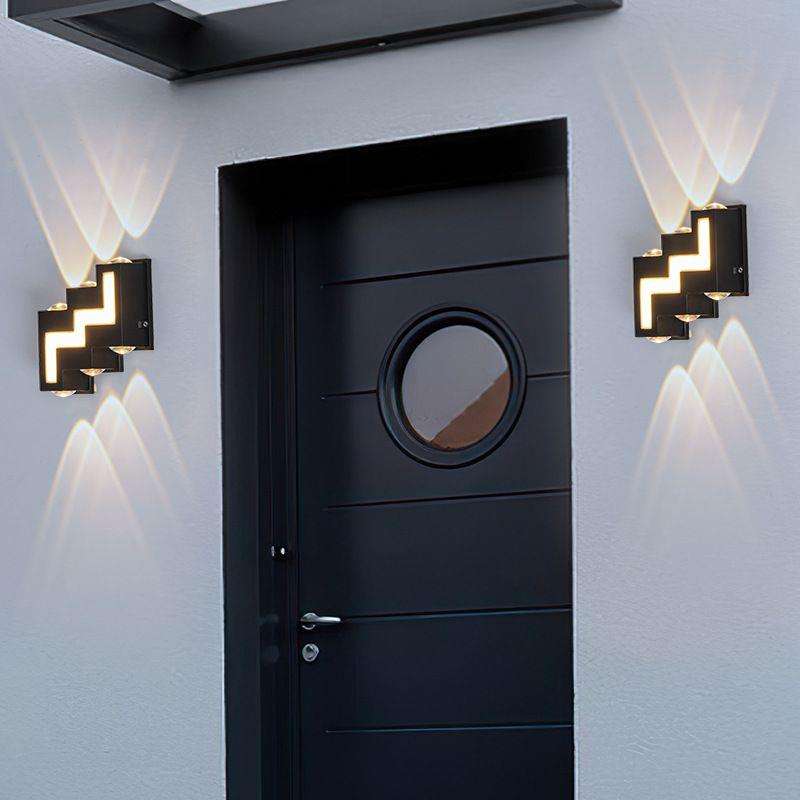 12W Double Sided LED Wall Lamp 3000K 8 LEDS