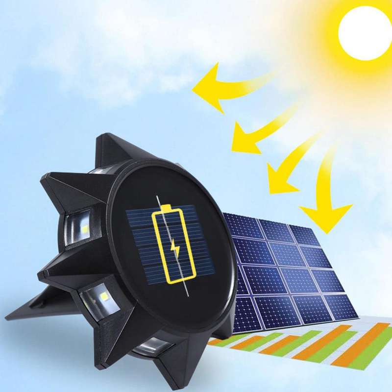 FA-YD-43-2 Solar Powered Lawn Light Warm White