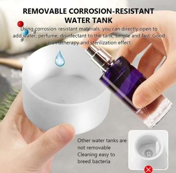 Rechargeable USB Portable Air Humidifier Moveable UV Sterilization Wireless For Home