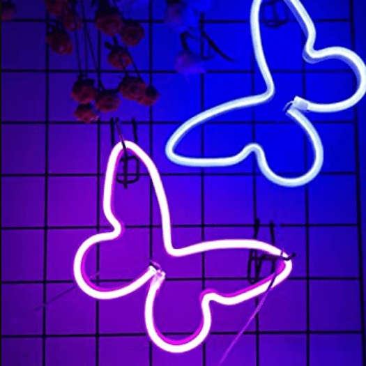FA-A69 Butterfly Neon Sign USB And Battery Operated