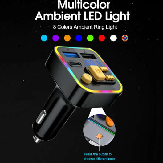 M6 Bluetooth FM Modulator with PD Charger