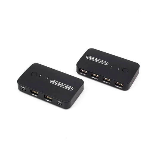 SE-L92 USB 2.0 KVM Switch Box 2 in 4 Out